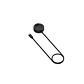 Cable Cargador Magnético Compatible Garmin Salida Tipo C - Miniatura 1