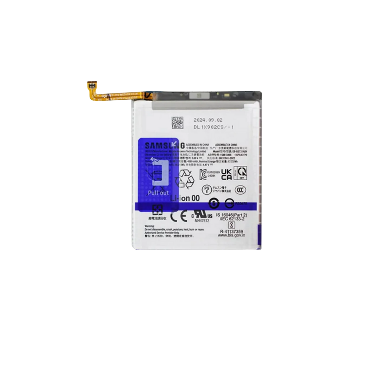 Batería Original Samsung Galaxy S24 Fe 4700 S721 Mah 3