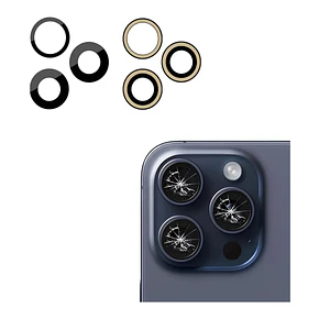 Lente Cámara Trasera Para iPhone 15 Pro Repuesto