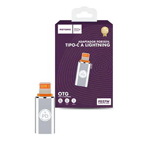 Adaptador Otg Motomo Tipo C A Lightning, 27w