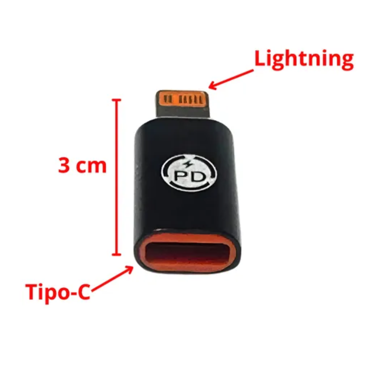 Adaptador Otg Motomo Tipo C A Lightning, 27w 3