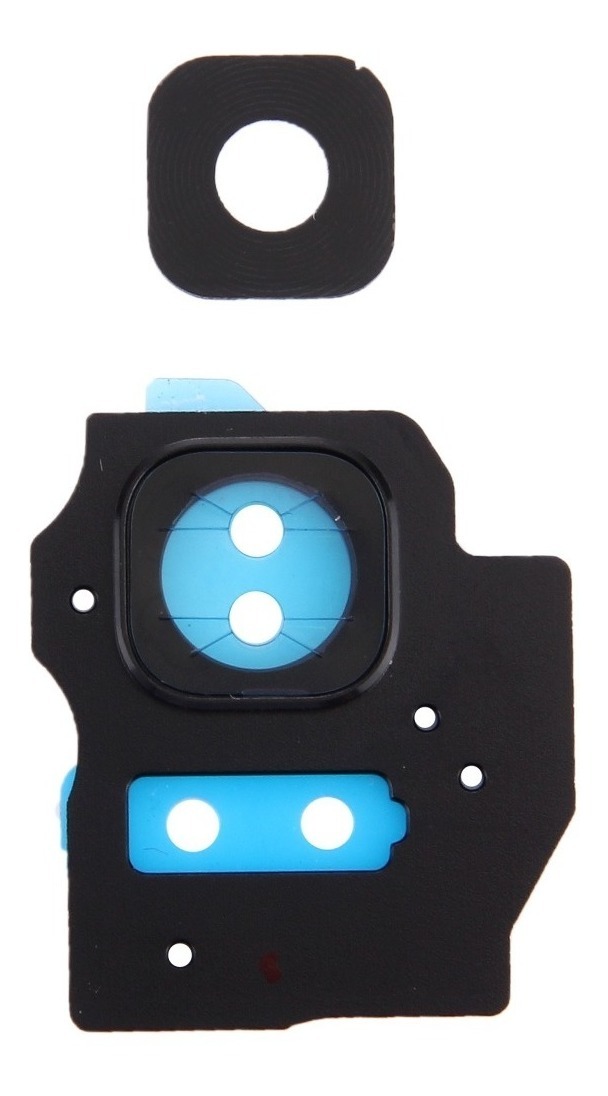 Mica Cámara Trasera + Bisel Samsung S8 Plus G955 Negra 1