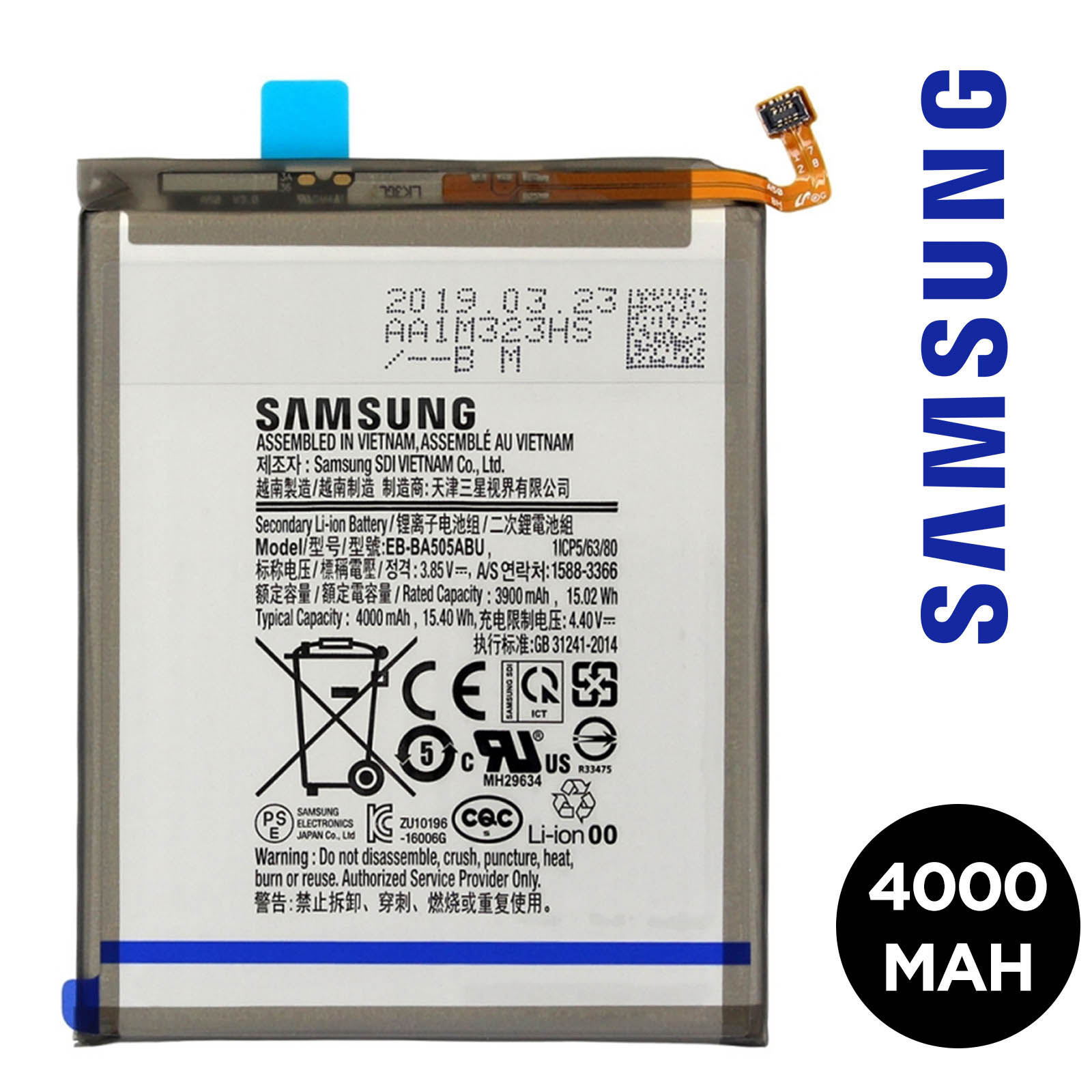 Bateria Original Samsung Galaxy A30 - A30S - A50 4000 Mah 4