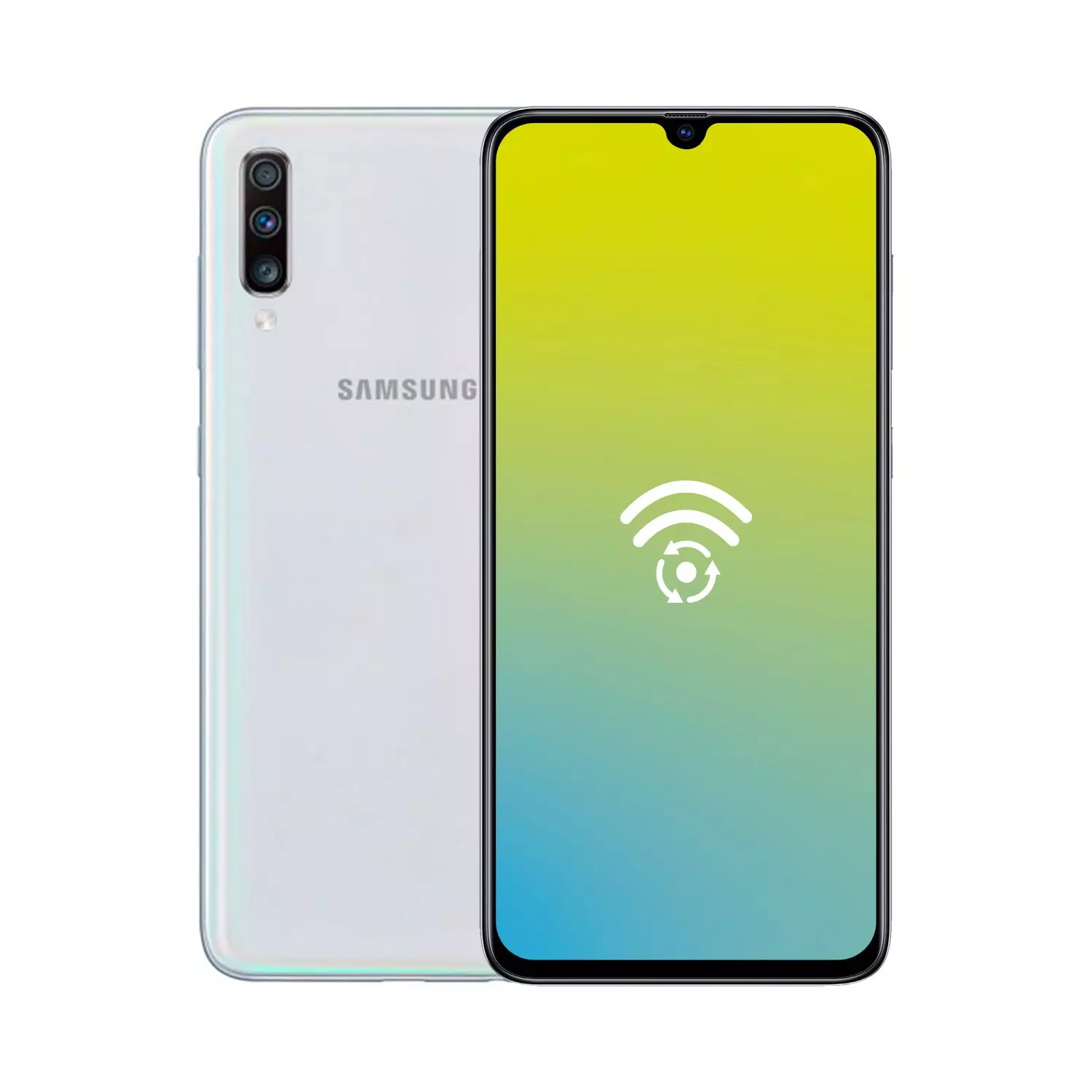 Tapa Trasera Vidrio Samsung Galaxy A70 Repuesto 3