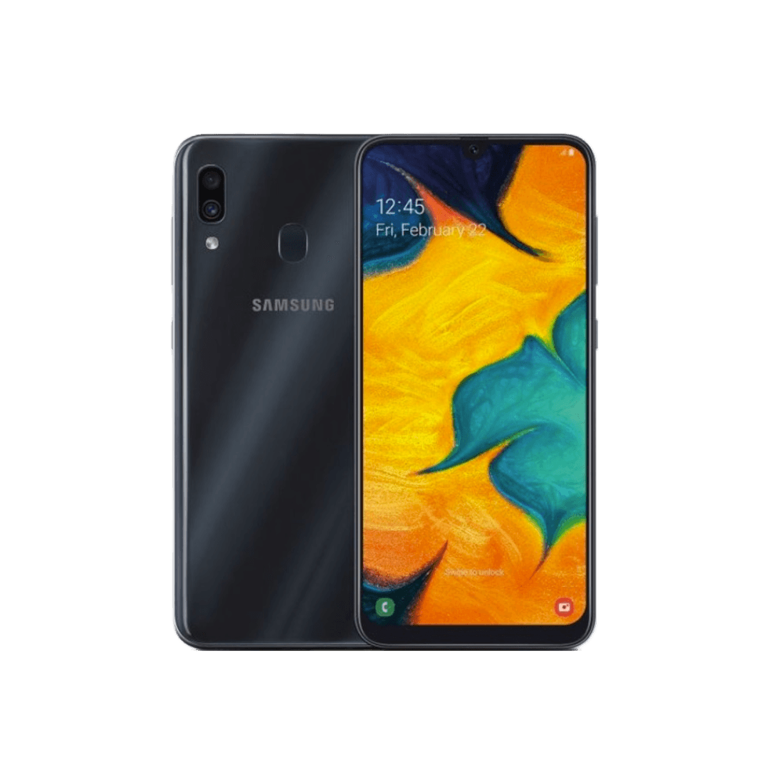Tapa Trasera Vidrio Samsung Galaxy A30 Repuesto 2