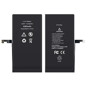 Bateria Iphone 15 Plus Capacidad 4383 Mah Alta Gama Repuesto