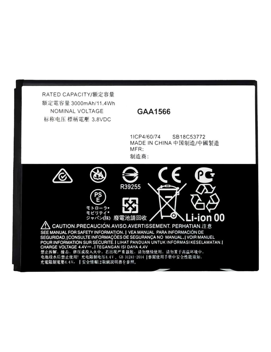 Bateria Motorola E6 Plus KC40 3000 Mah Repuesto 4