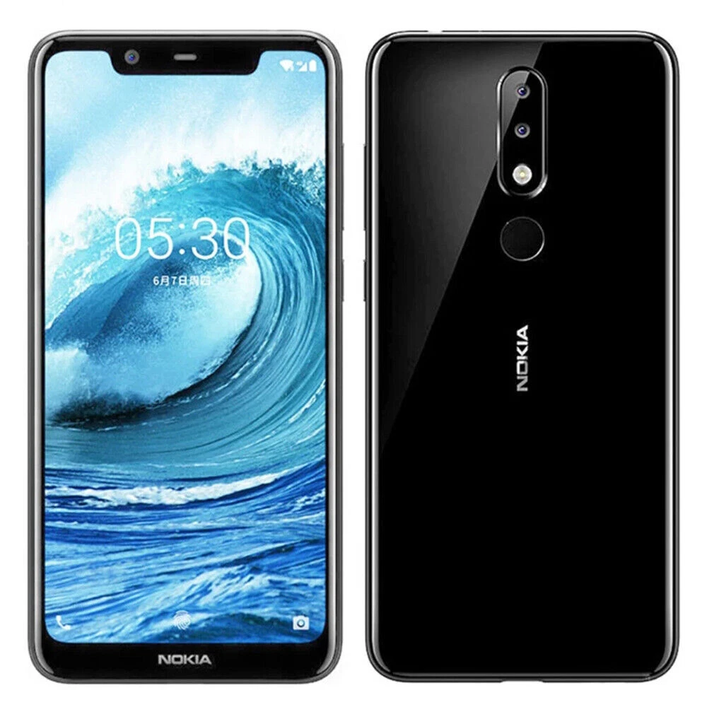 Tapa Trasera Compatible Nokia 5.1 Plus Repuesto 3