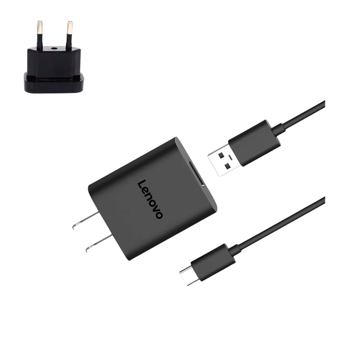 Cargador Original Lenovo 10W + Cable Tipo C Modelo SC-41 1
