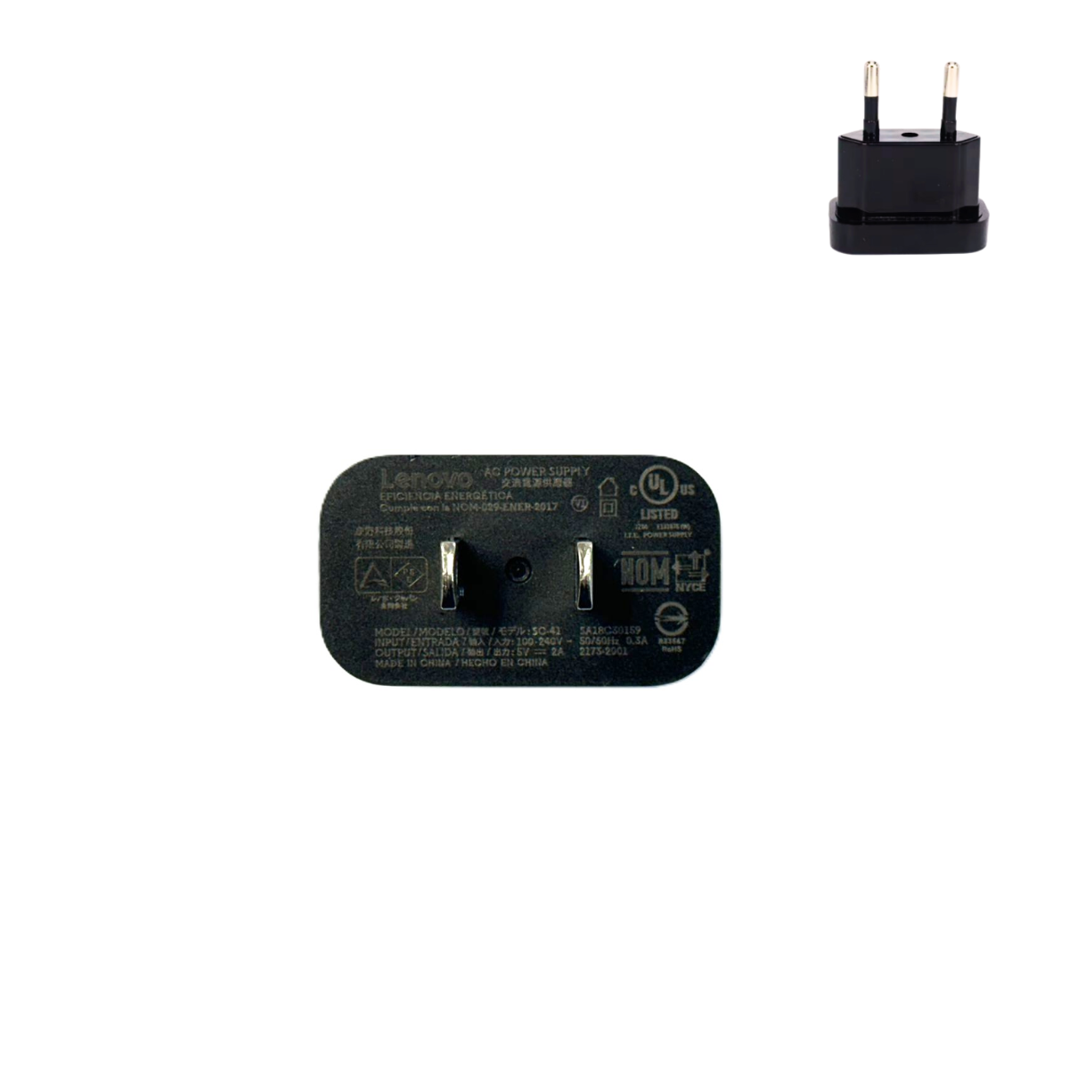 Cargador Original Lenovo 10W + Cable Tipo C Modelo SC-41 5