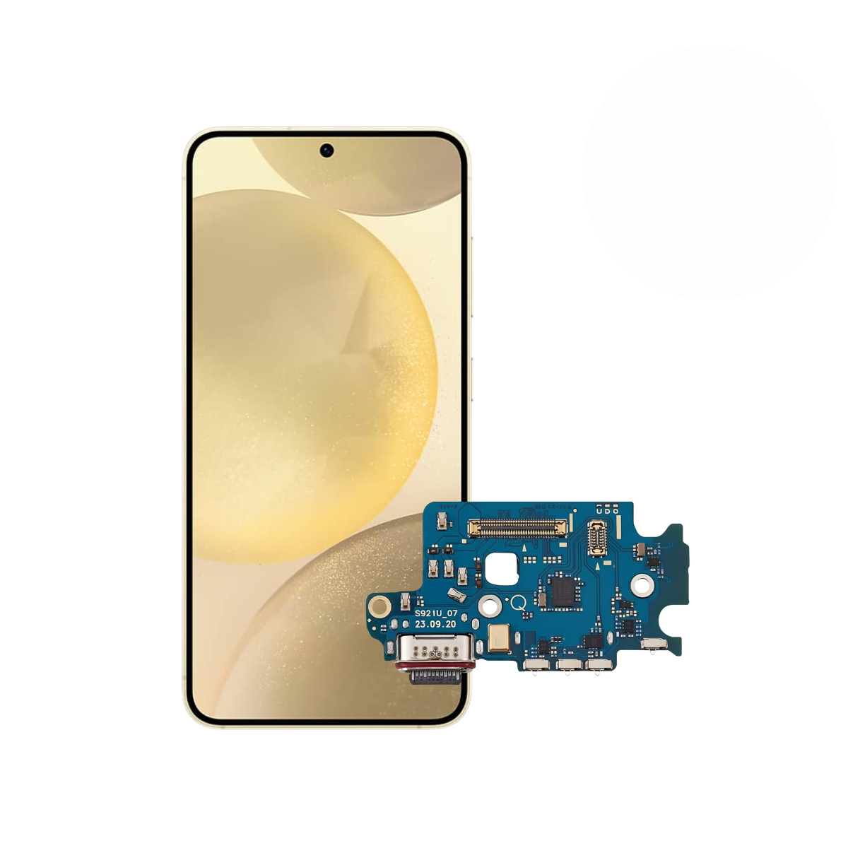 Flex Carga - Usb Samsung Galaxy S24 5G S921 Repuesto 1