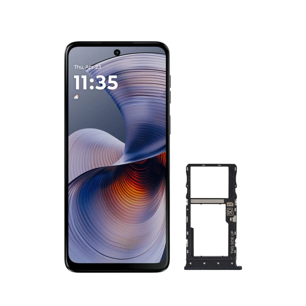 Bandeja Porta Sim Motorola G55 5G XT2435 Repuesto 1