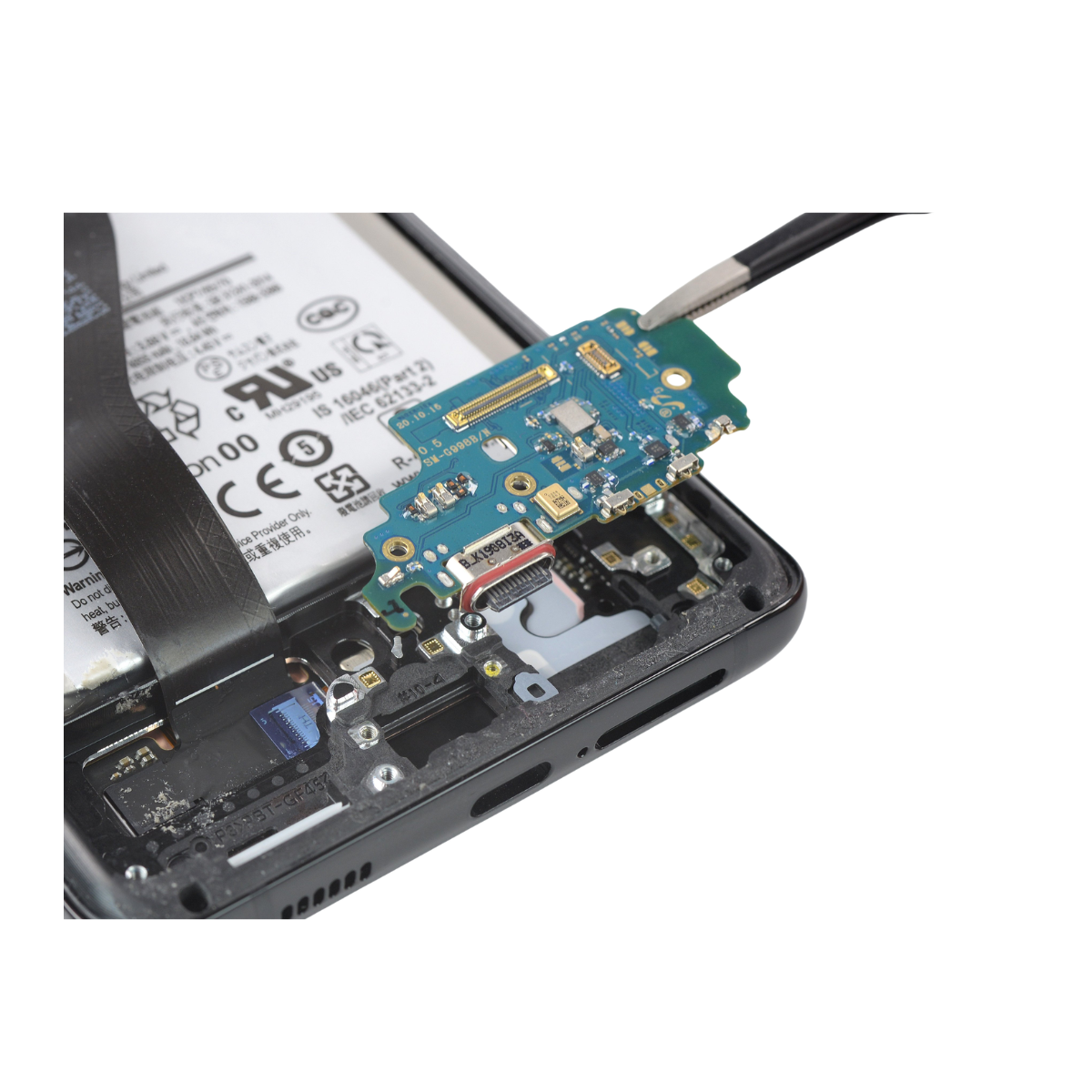 Flex Carga - Usb Samsung Galaxy S21 Ultra G988 Repuesto 5