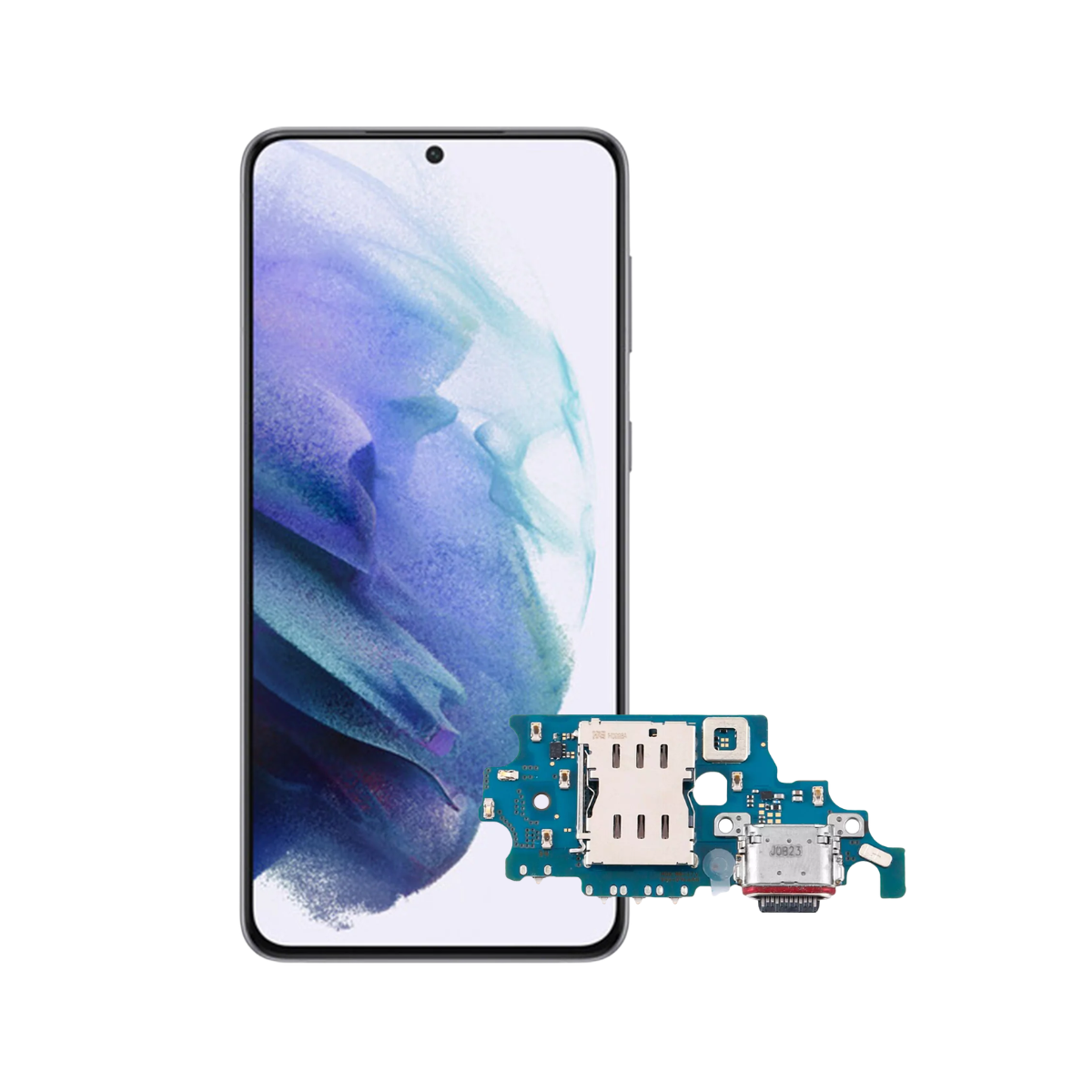 Flex Carga - Usb Samsung Galaxy S21 Plus G966 Repuesto 1