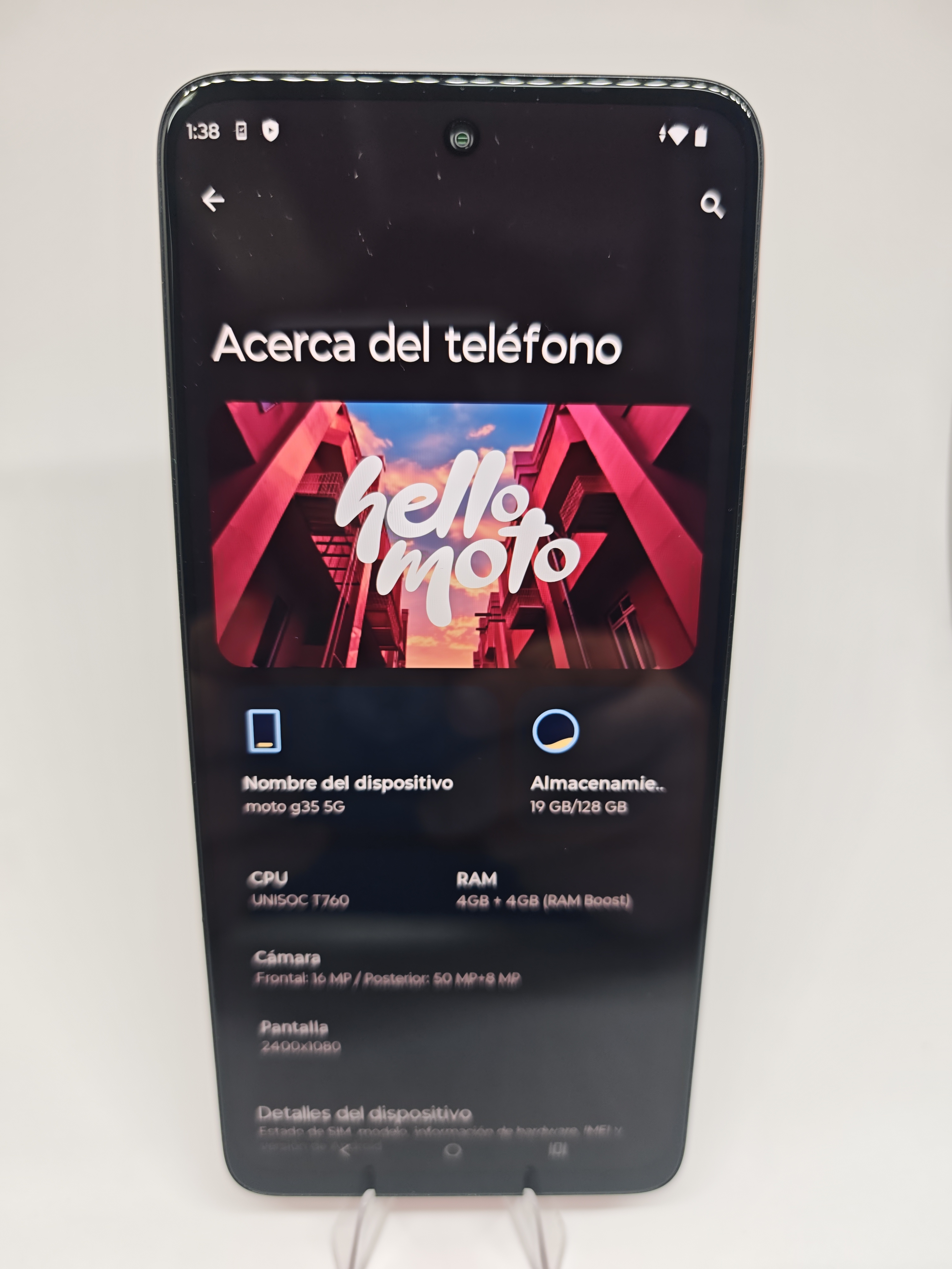 Celular Motorola G35 5G Como Nuevo  2