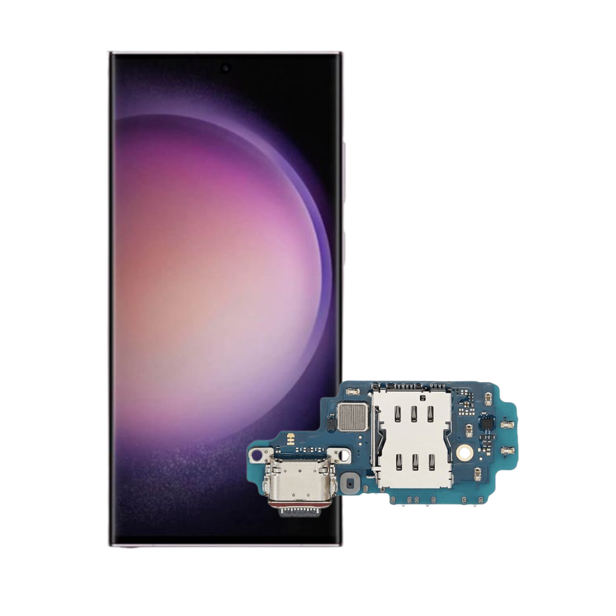 Flex Carga Original Samsung Galaxy S23 Ultra S918 1