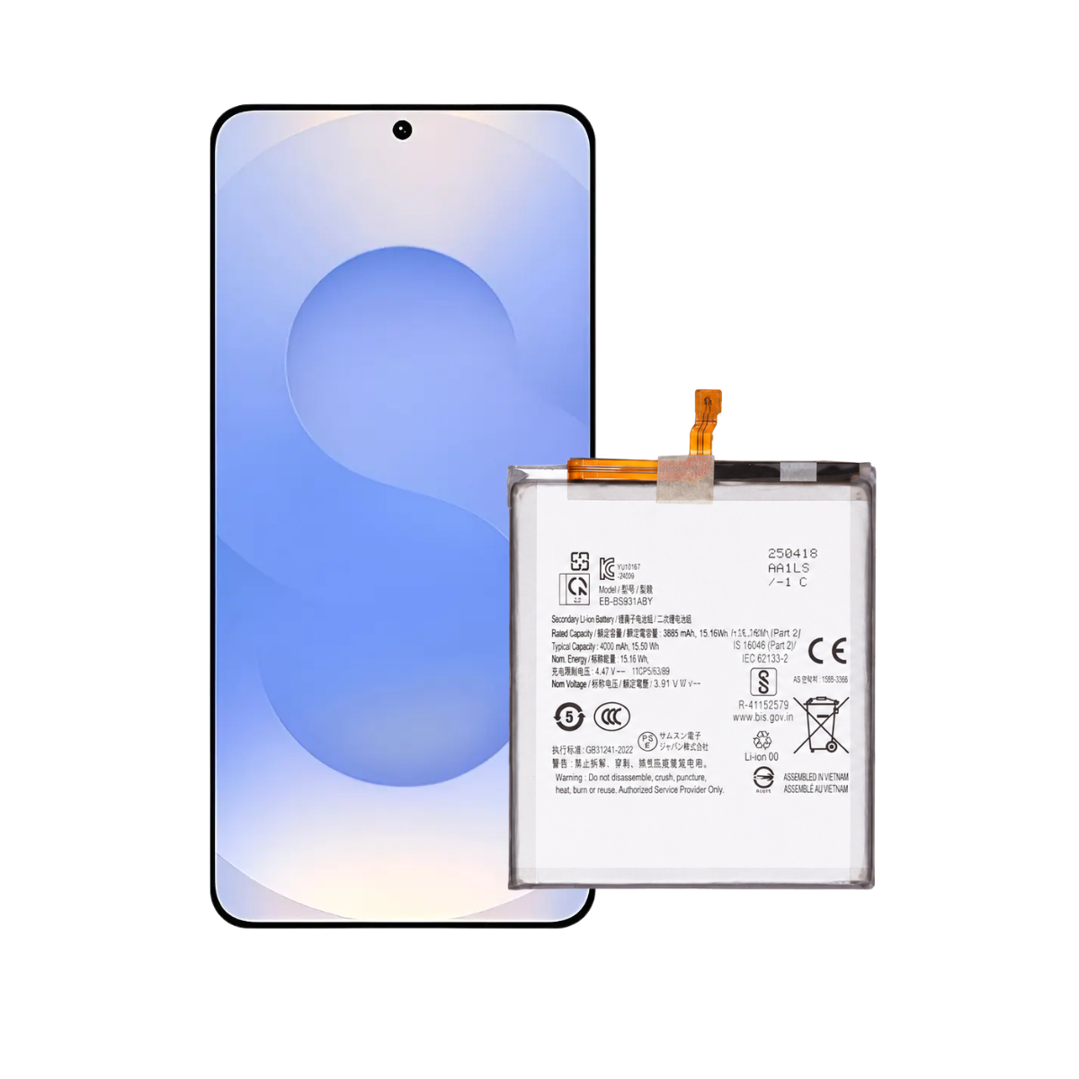Bateria Para Samsung Galaxy S25 S931 4000 Mah Repuesto 1