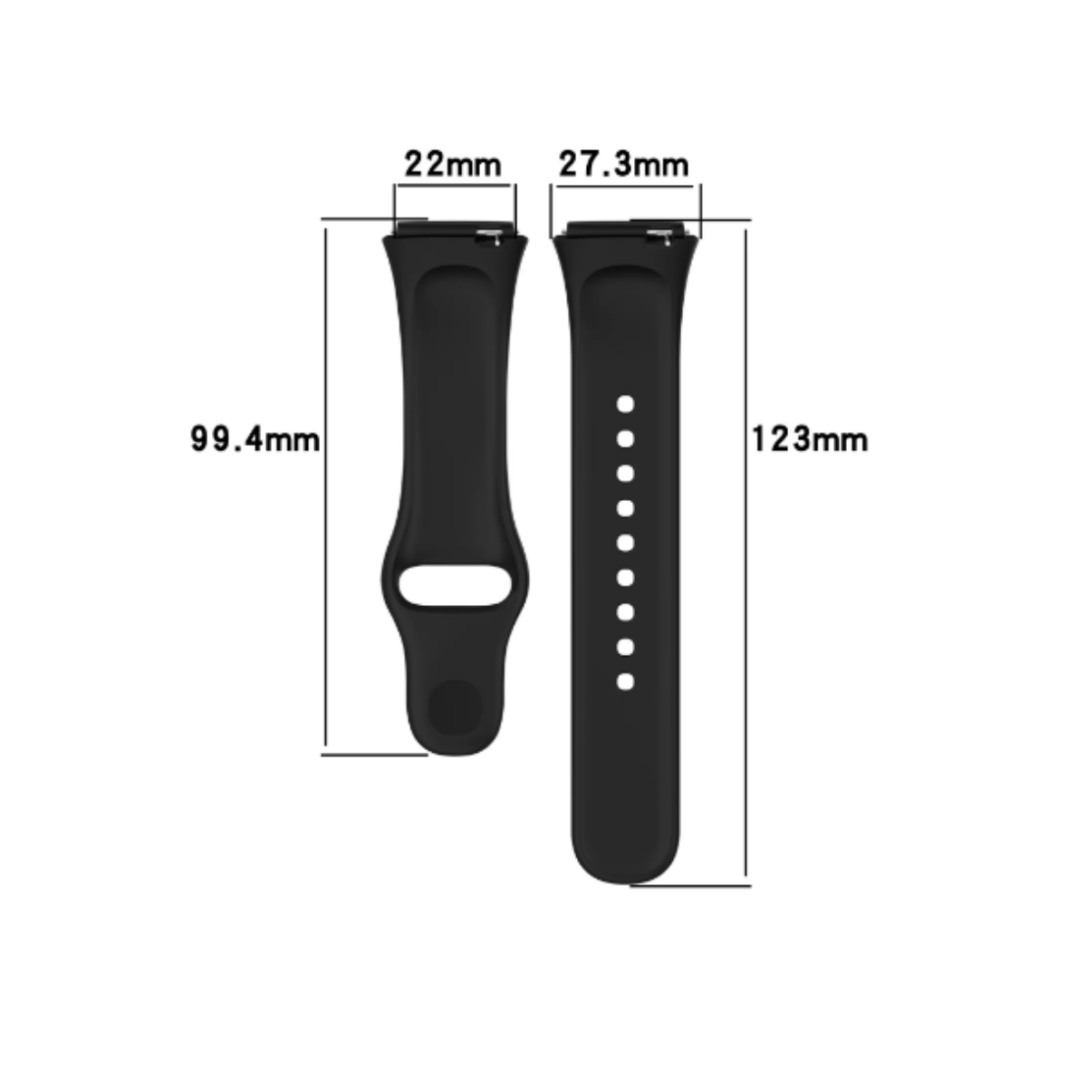 Correa Silicona Para Xiaomi Redmi Watch 3 Repuesto 3