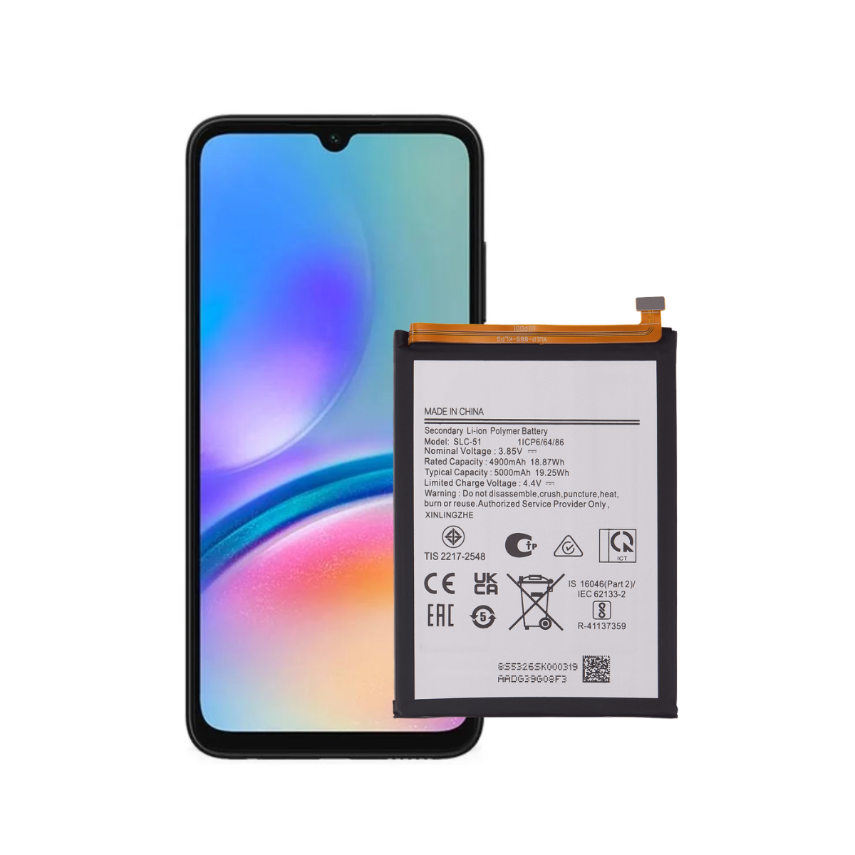 Bateria Para Samsung Galaxy A05S A057 5000 Mah 1