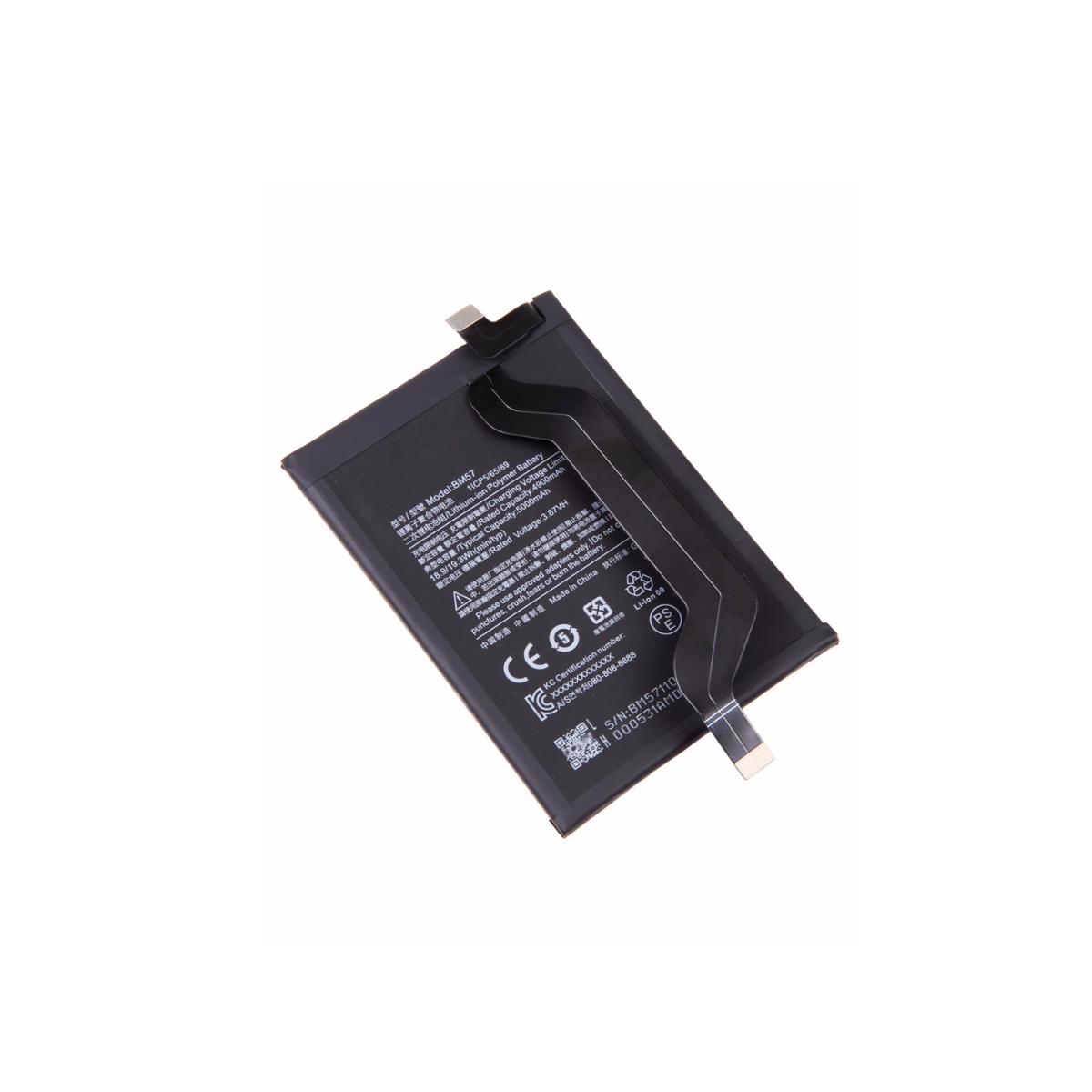 Bateria Xiaomi Redmi Note 10 Pro 5G Modelo BM57 5000 Mh 5