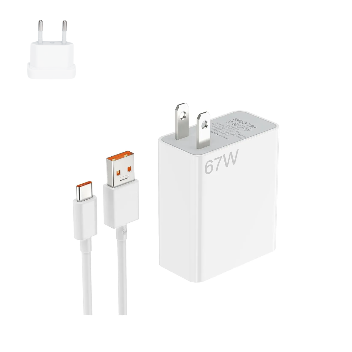 Cargador Original Xiaomi Mi Turbo Charger 67W + Cable Tipo C 3