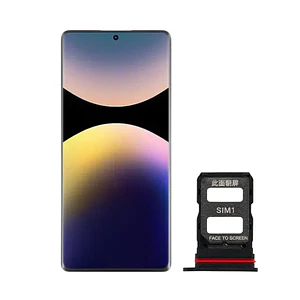 Bandeja Porta Dual Sim Xiaomi Redmi Note 14 Pro 5G Repuesto