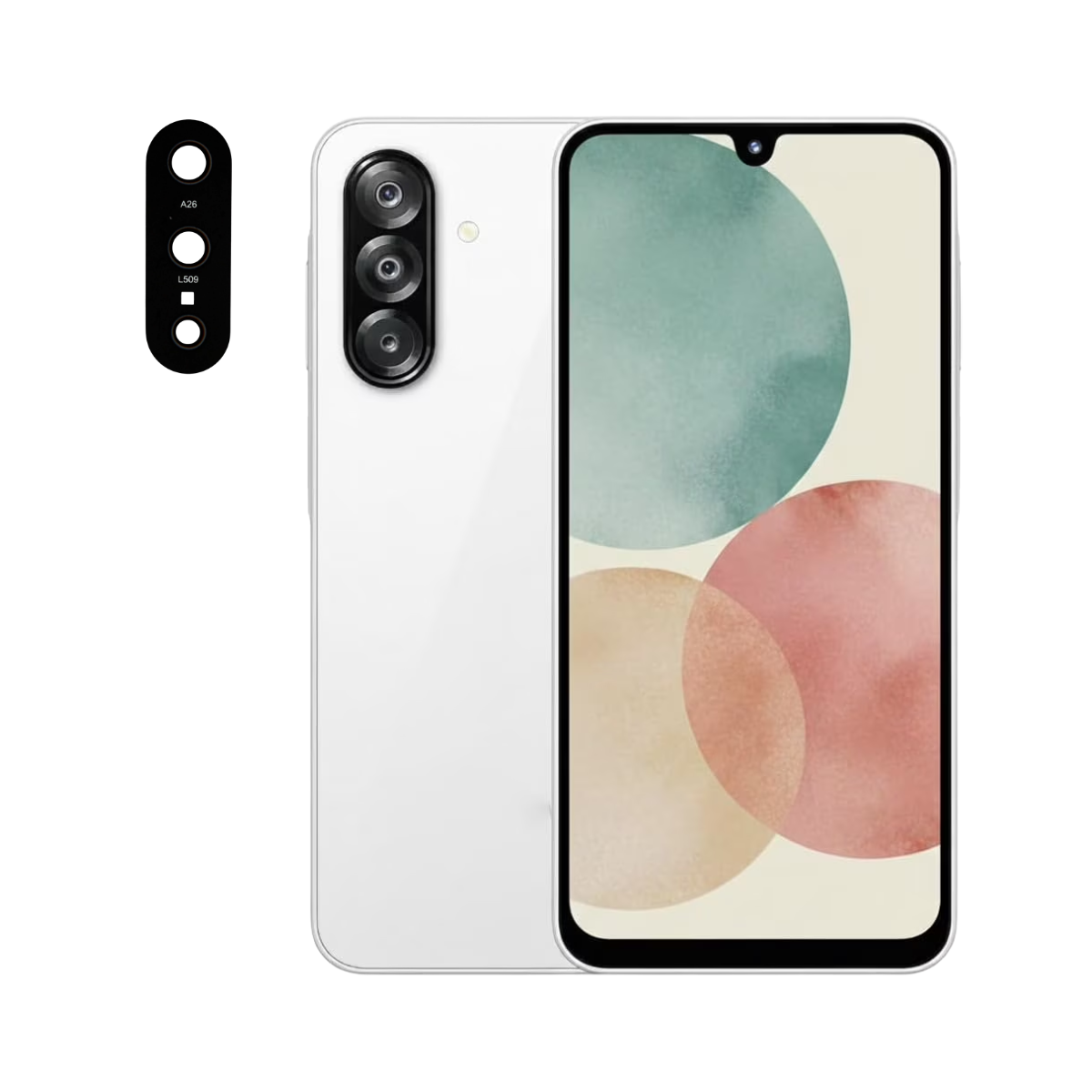 Mica Lente Cámara Trasera Samsung Galaxy A26 5G Repuesto 1