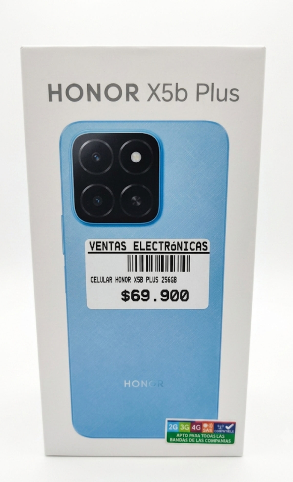 Celular Honor X5B Plus de 256GB 3