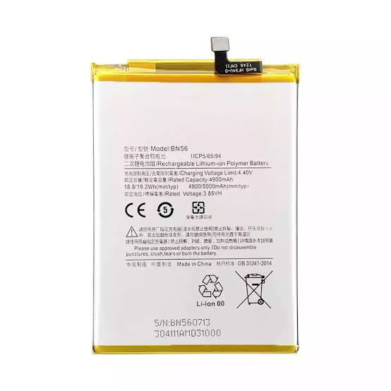 Bateria Xiaomi Redmi 9A - 9C Modelo BN56 5000 Mah 3
