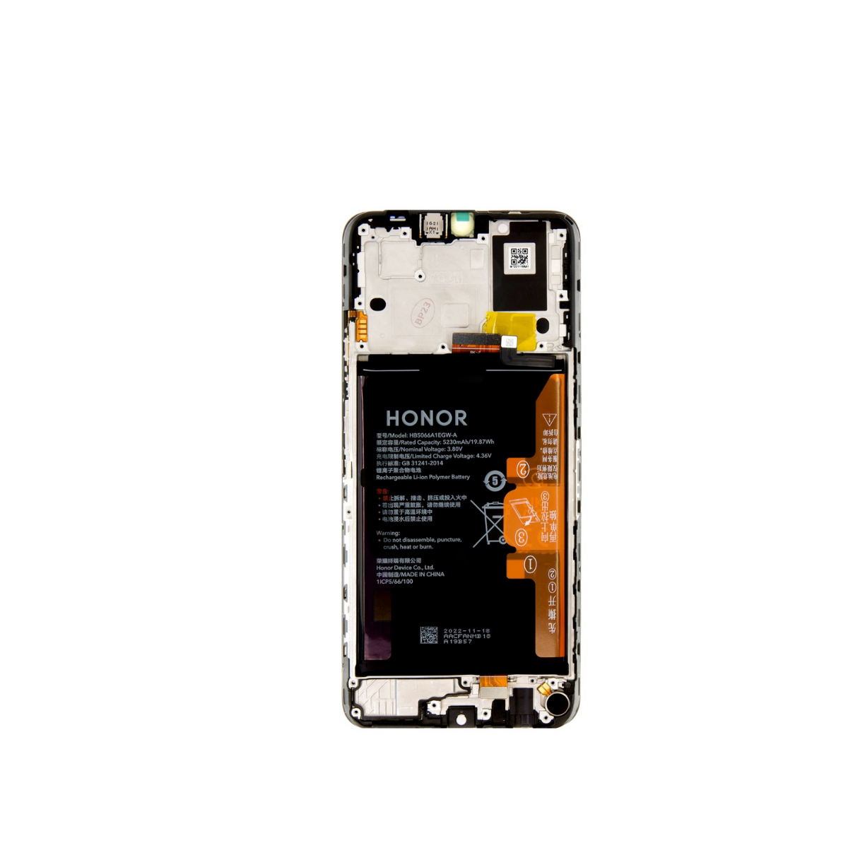 Bateria Original Honor Play 7T 5230 Mah Repuesto 3