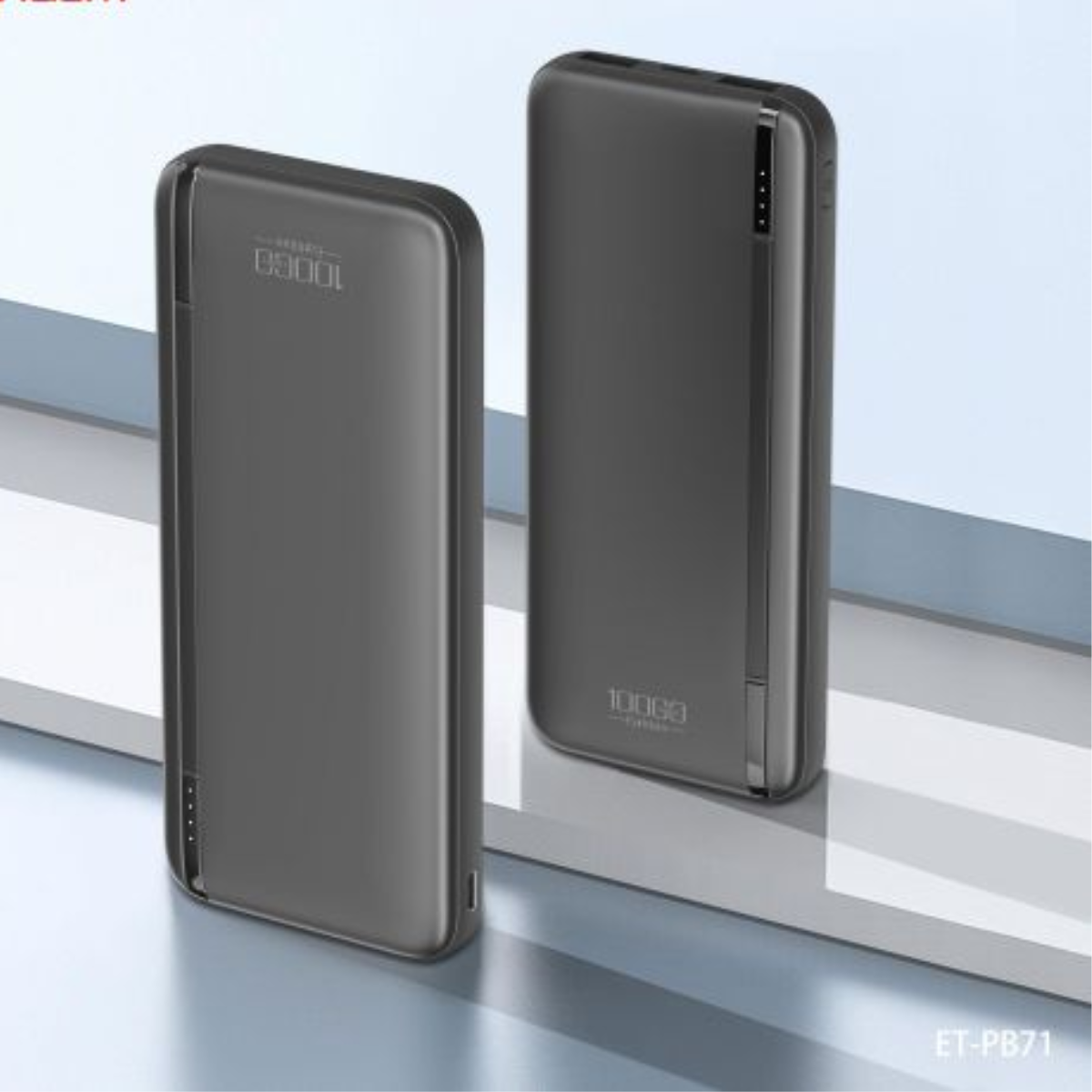 Power Bank Portátil 10000 mAh 2 Puertos USB Earldom 3