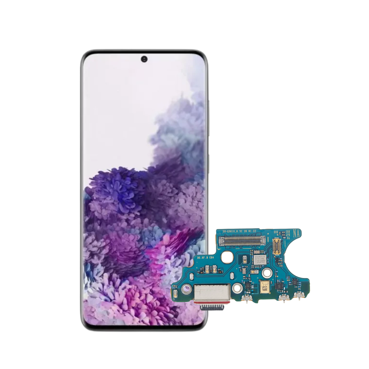 Flex Carga Para Samsung Galaxy S20 5G G981 Repuesto 1