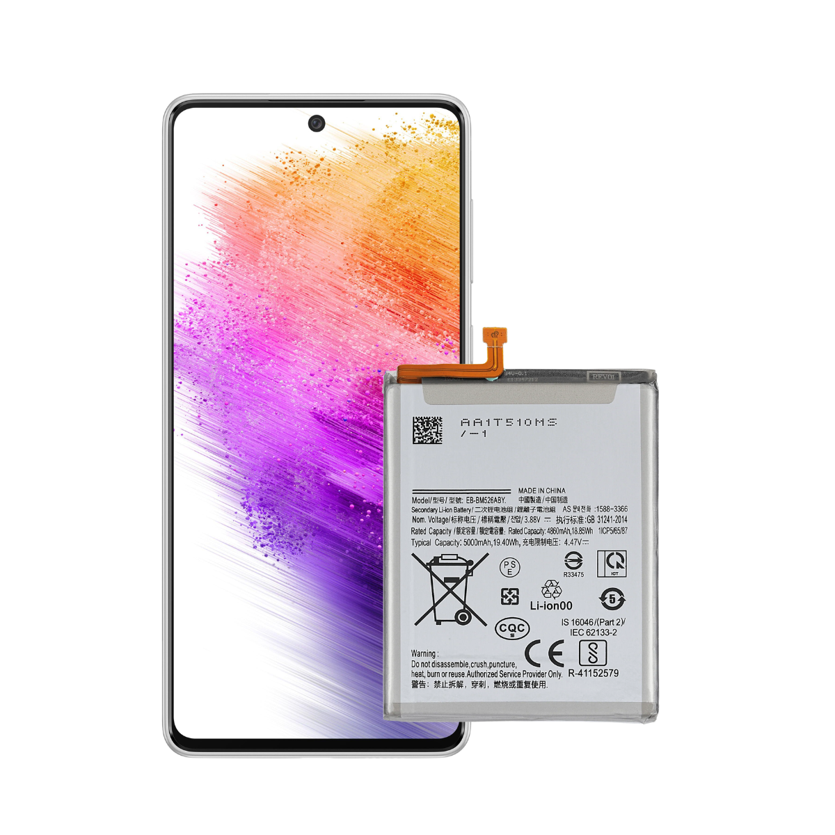 Batería Para Samsung Galaxy F23 5G 5000 Mah Repuesto 1