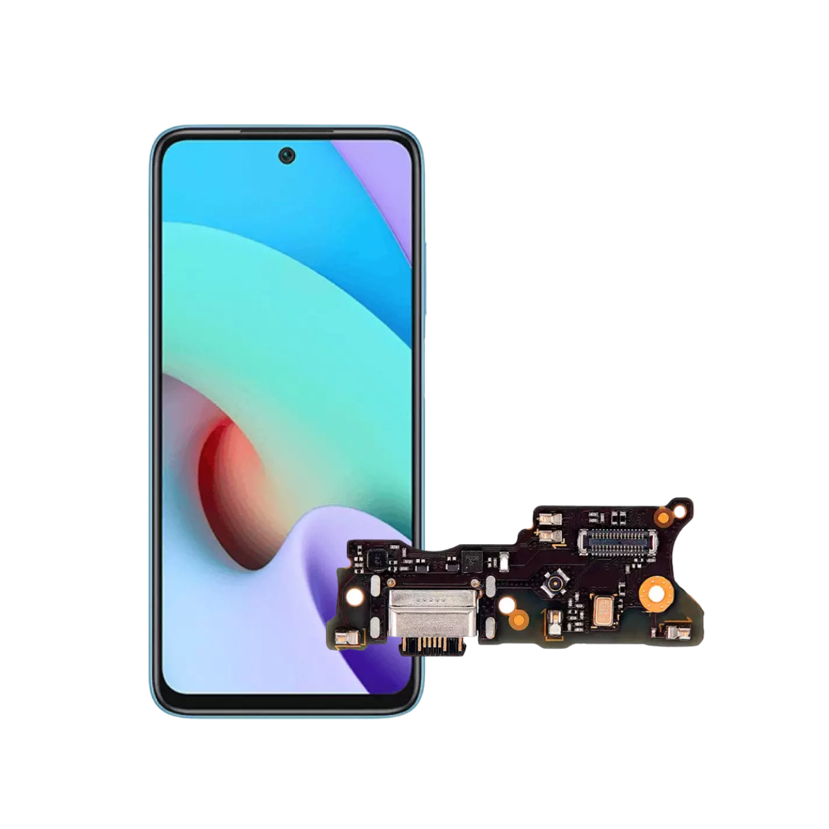 Flex Carga Para Xiaomi Redmi 10 4G Repuesto 1