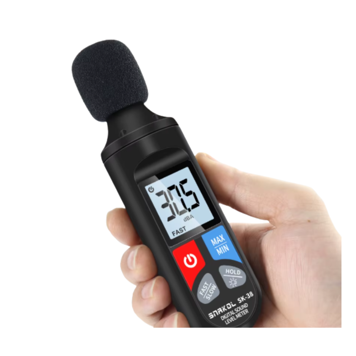 Sonómetro Medidor Nivel De Sonido Digital 30-130dba 3