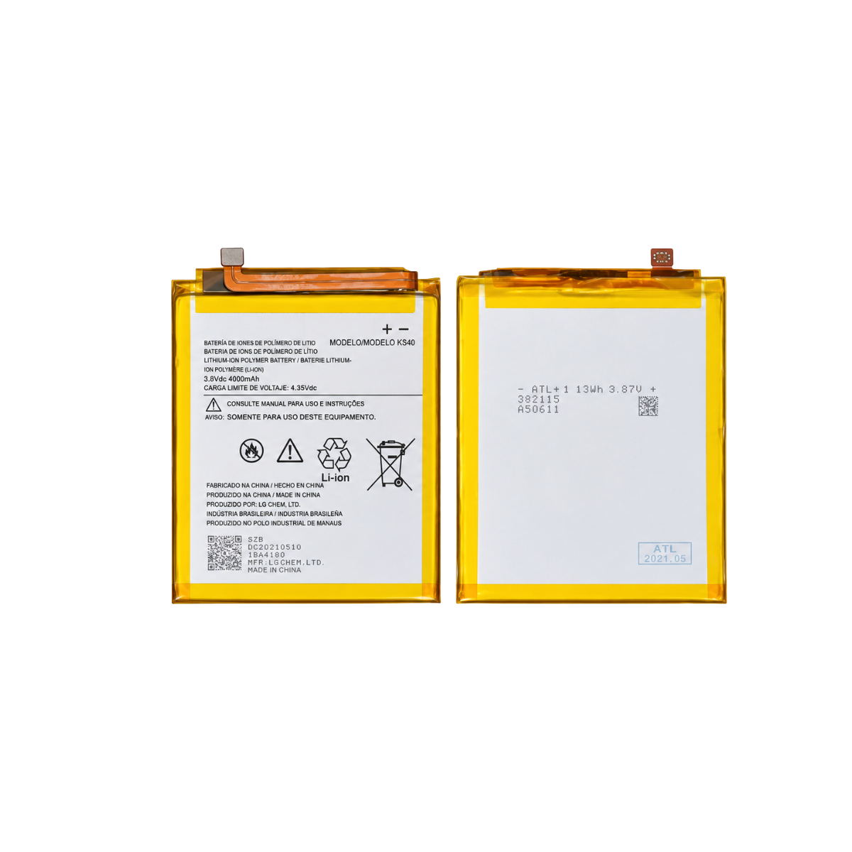 Bateria Motorola E6 Play - E6S - E6i KS40 3000 Mah 2