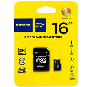 Tarjeta Memoria Micro Sd 16gb I Clase 10 Real