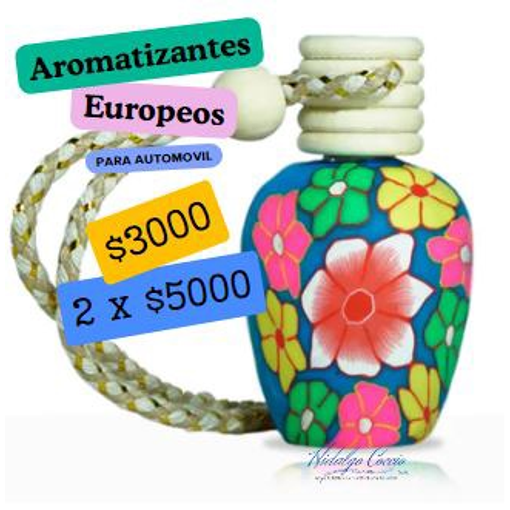 Aromatizante Automovil (Europeos)