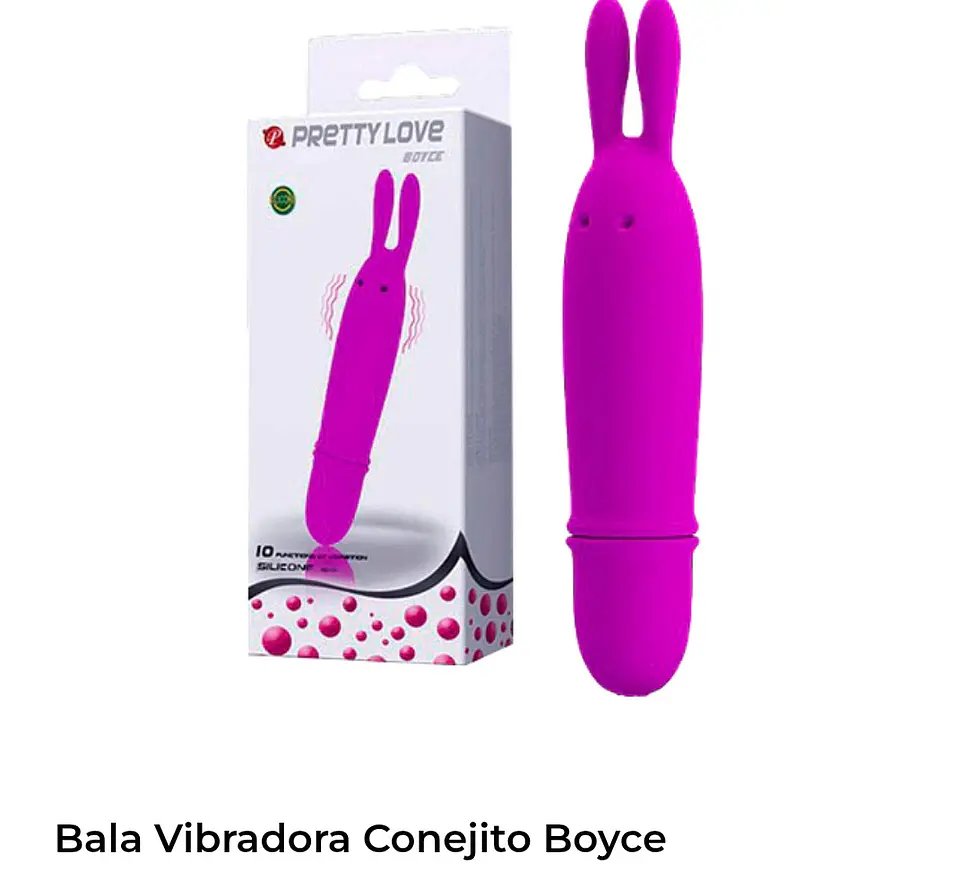 Bala vibradora conejito Boyce 1
