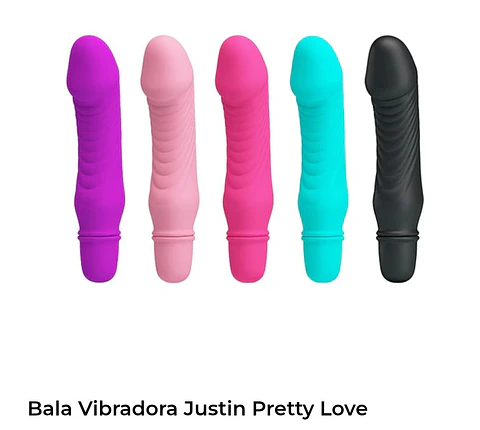 Bala vibradora Justin pretty love