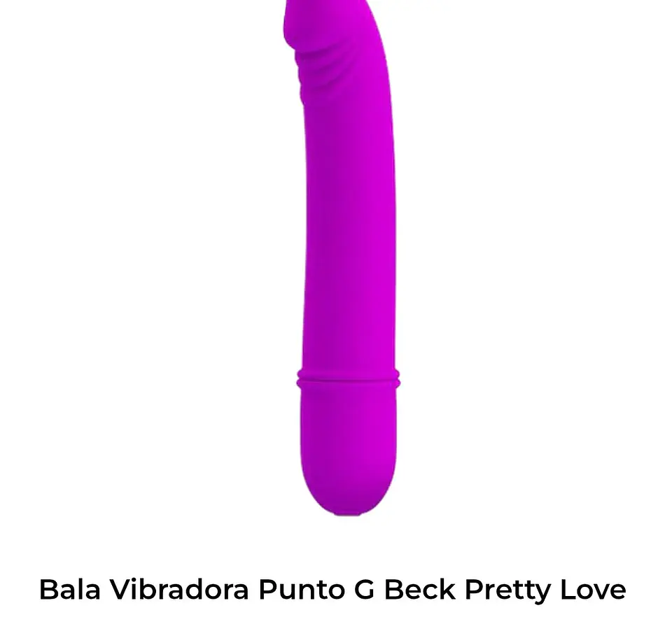Bala vibradora punto g Beck pretty love 1