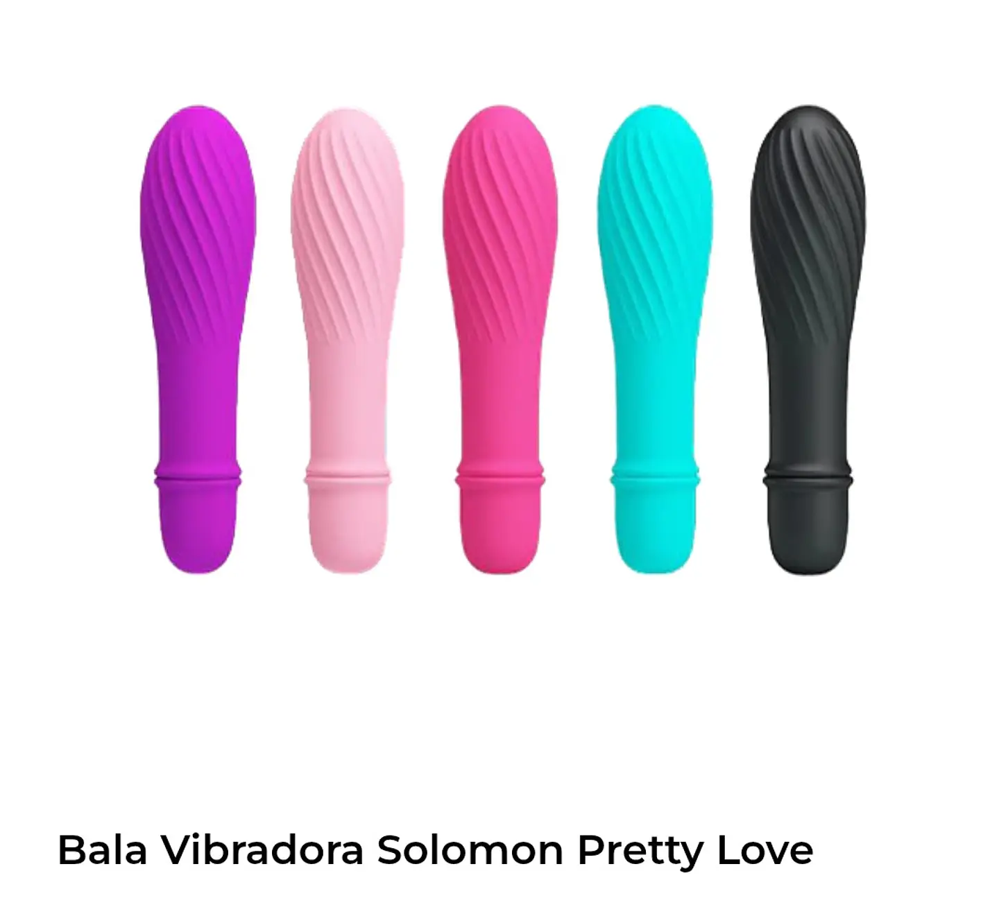 Bala vibradora Solomon pretty love 1