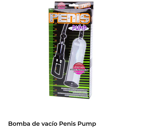 Bomba de vacío penis pump