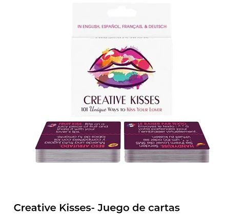 Creative kisses- juego de cartas