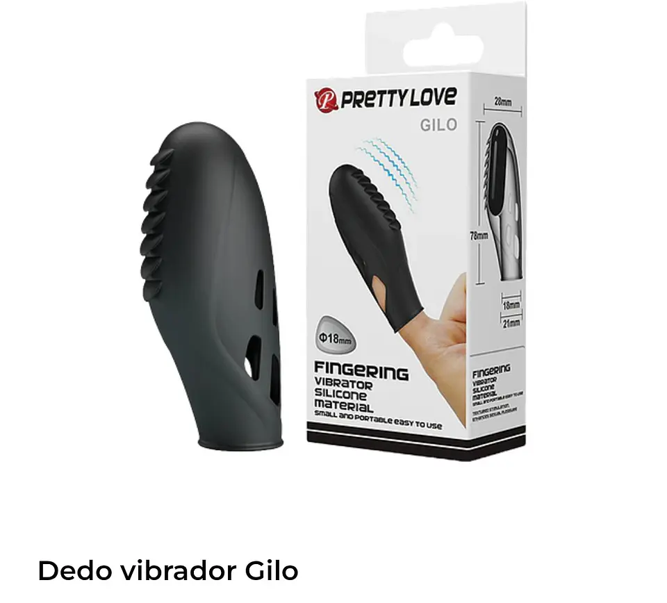 Dedo vibrador gilo 1