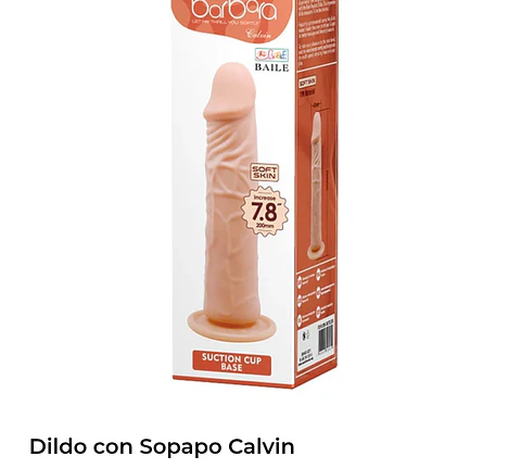 Dildo con sopapo calvin