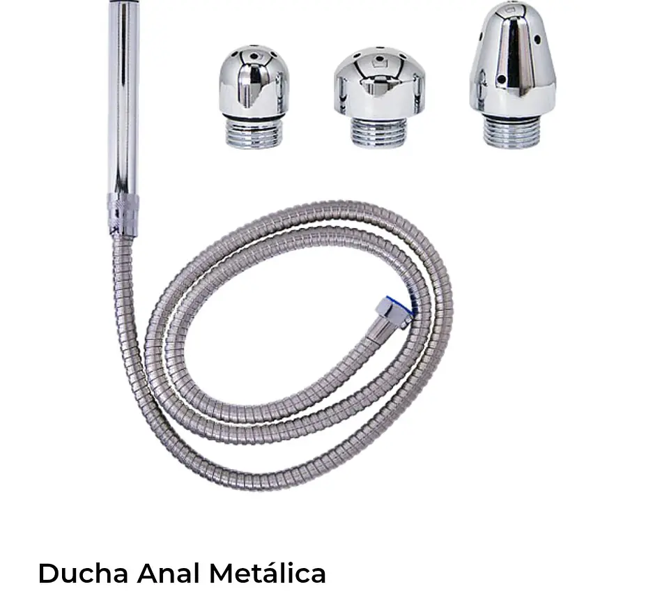 Ducha anal metálica 1