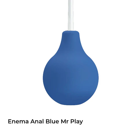 Enema anal blue mr. play