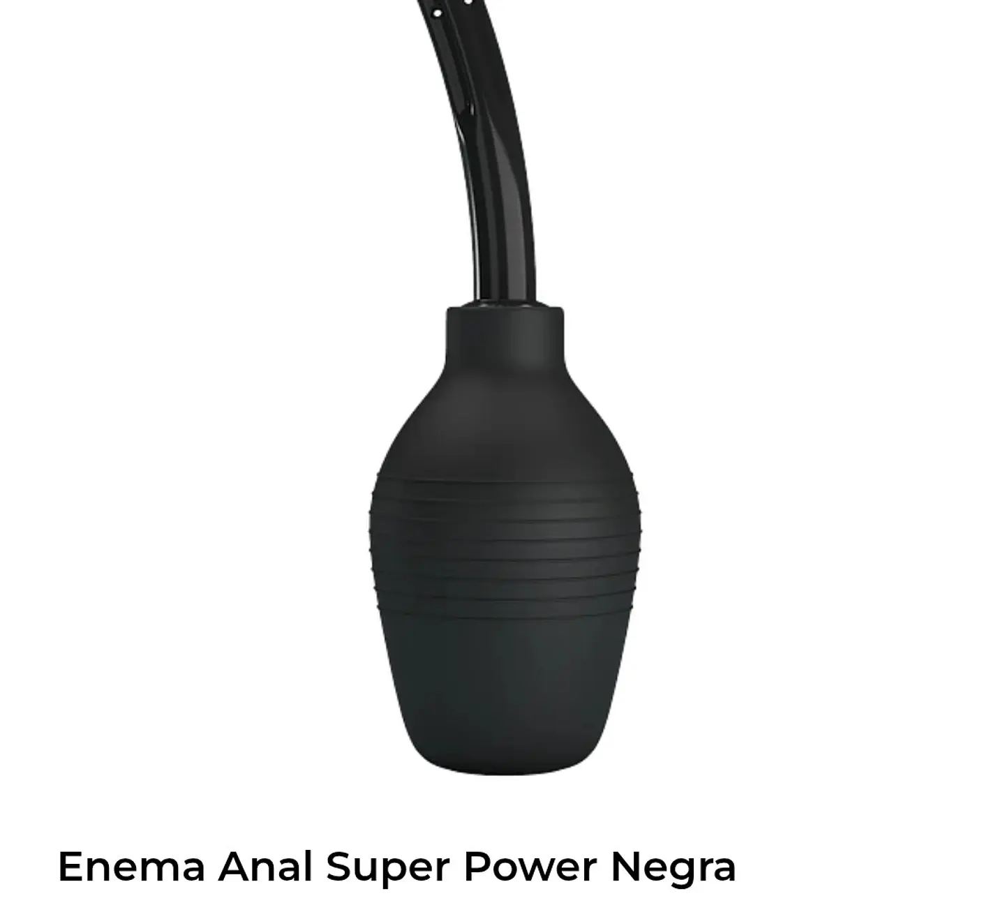 Enema anal super power negra 1