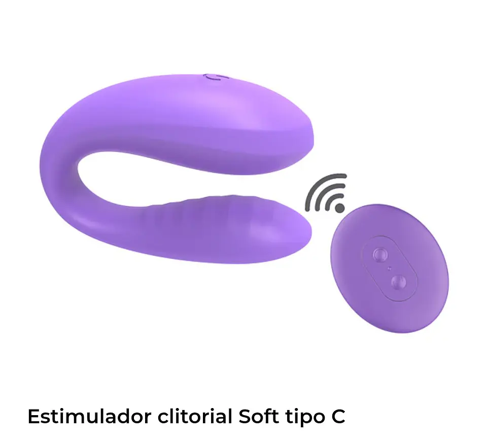 Estimulador clitorial soft tipo c 1